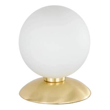 Paul Neuhaus 4437-60 - Prigušiva dodirna stona lampa BUBBA 1xG9/28W/230V zlatna