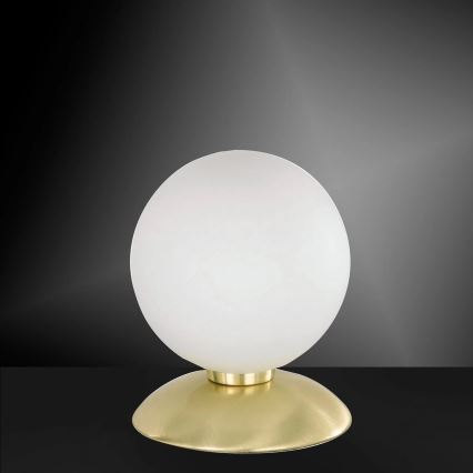 Paul Neuhaus 4437-60 - Prigušiva dodirna stona lampa BUBBA 1xG9/28W/230V zlatna