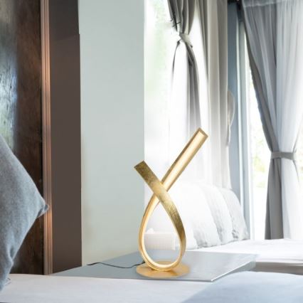 Paul Neuhaus 4720-12 - prigušiva LED stona lampa LINDA LED/11,4W/230V zlatna