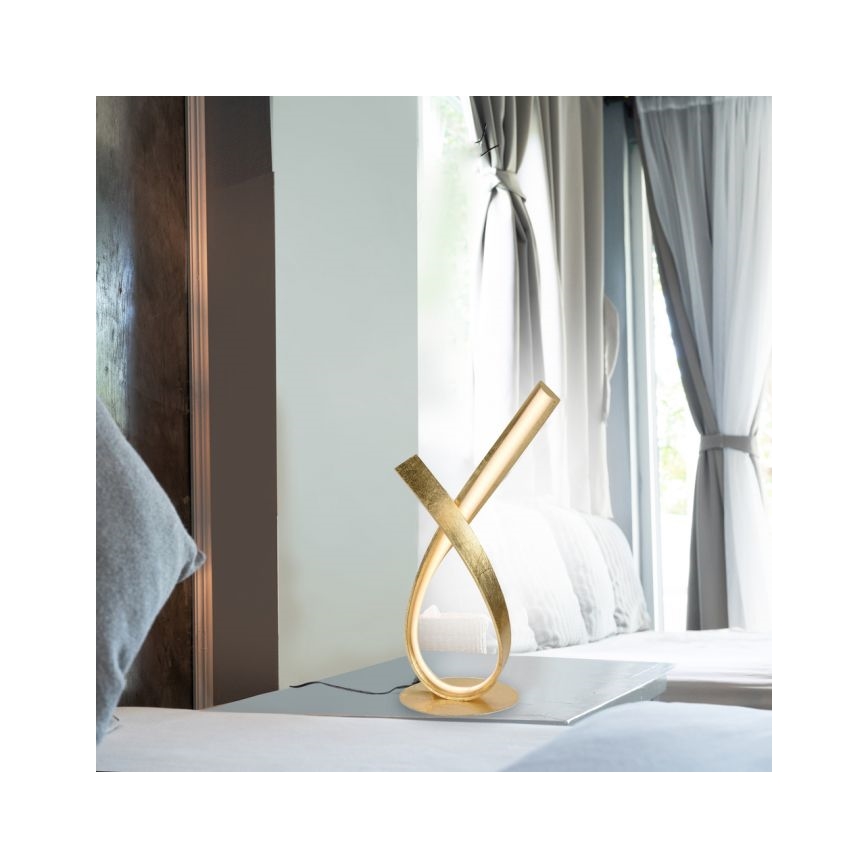 Paul Neuhaus 4720-12 - prigušiva LED stona lampa LINDA LED/11,4W/230V zlatna