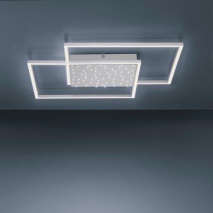 Paul Neuhaus 6024-55 - LED prigušiva prislonjen luster YUKI LED/49W/230V + daljinski upravljač