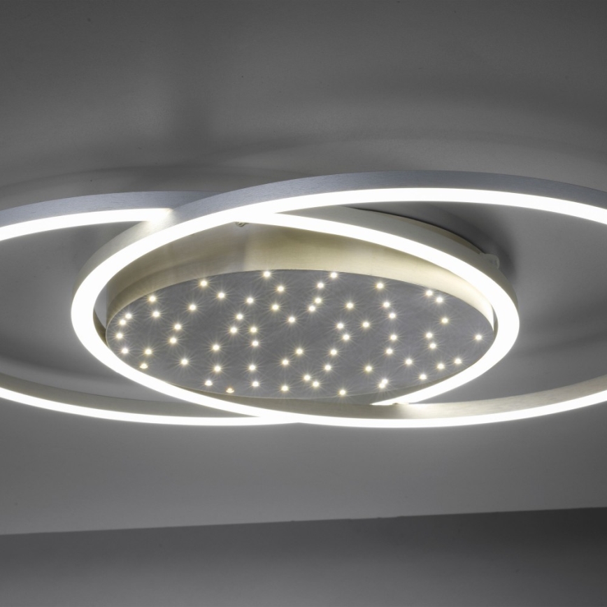 Paul Neuhaus 6025-55 - LED plafonsko svetlo YUKI, prigušiva, LED/48W/230V + daljinski upravljač