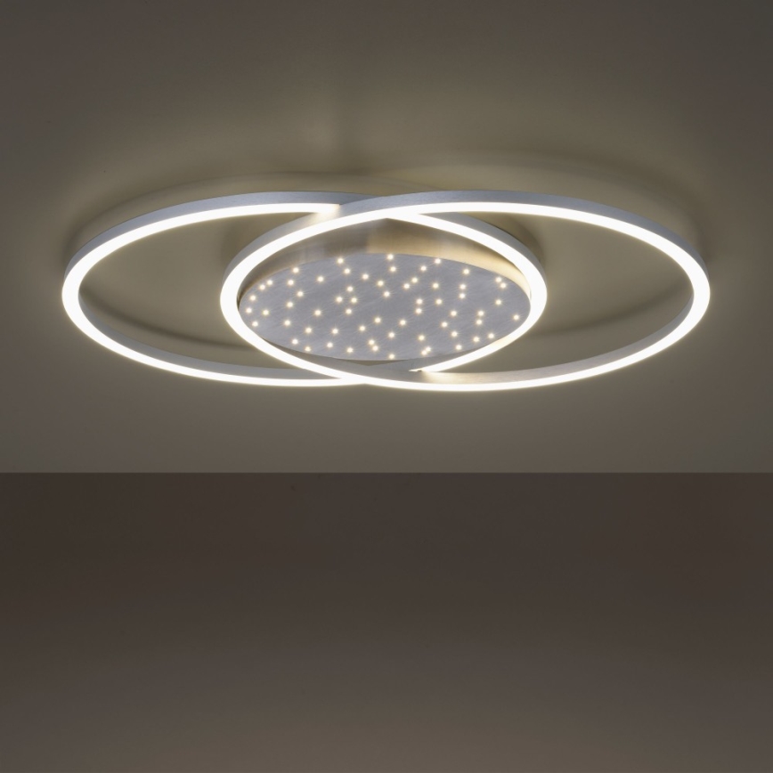 Paul Neuhaus 6025-55 - LED plafonsko svetlo YUKI, prigušiva, LED/48W/230V + daljinski upravljač