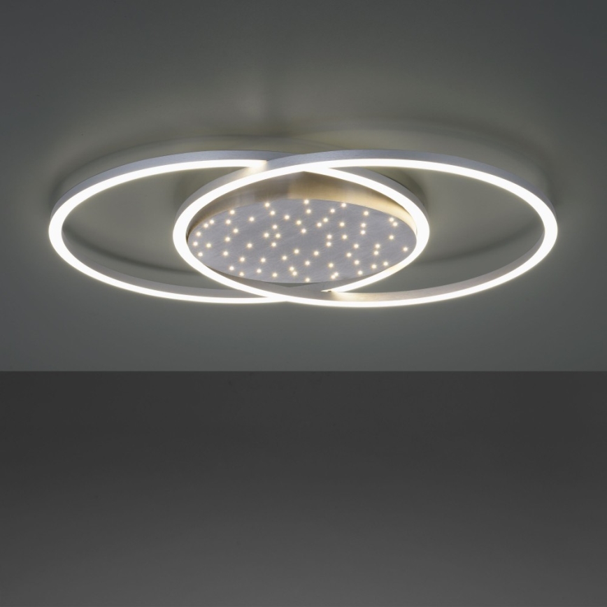 Paul Neuhaus 6025-55 - LED plafonsko svetlo YUKI, prigušiva, LED/48W/230V + daljinski upravljač