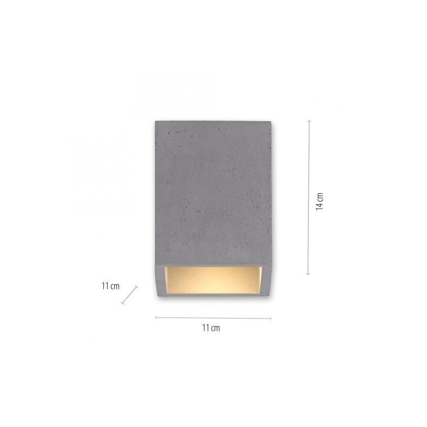 Paul Neuhaus 6161-22 - Spot svetiljka ETON 1xGU10/10W/230V beton