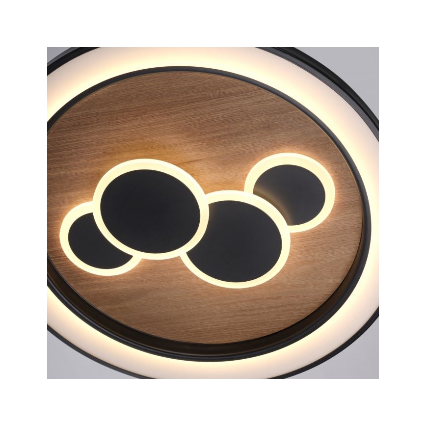 Paul Neuhaus 6284-79 - LED plafonsko svetlo ELIZA LED/55,5W/230V prečnik 60 cm hrast