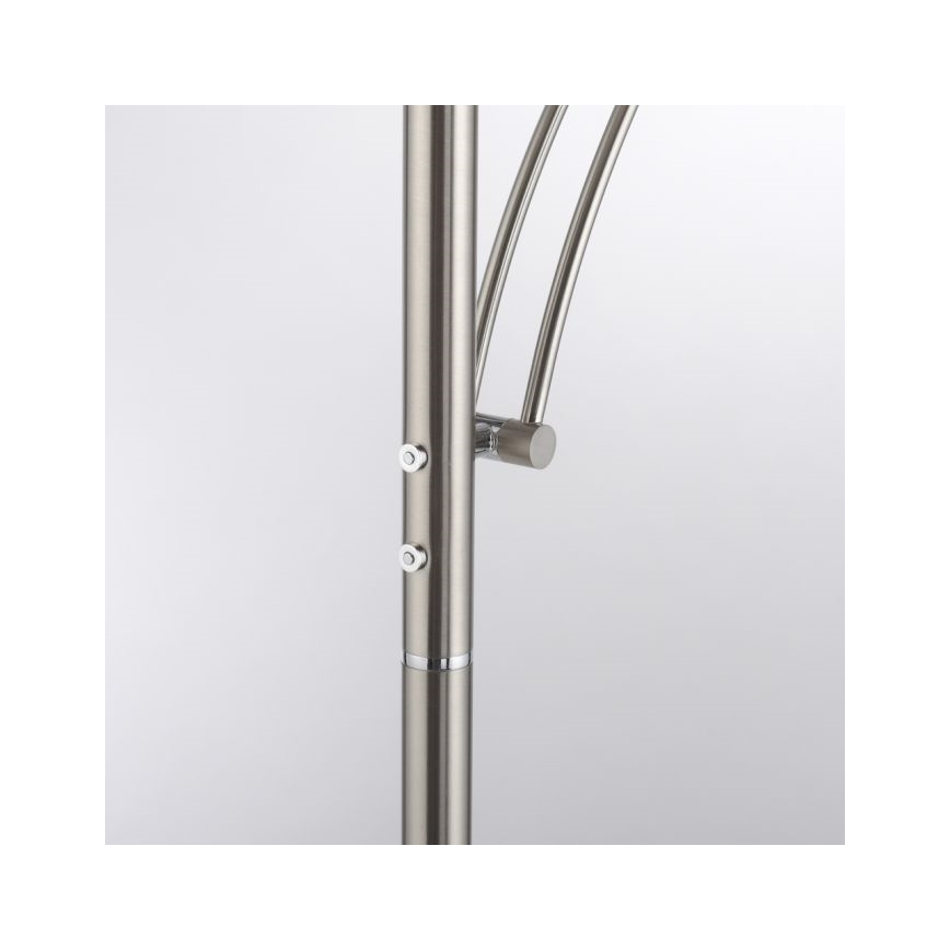 Paul Neuhaus 655-55 - LED prigušiva stojeća lampa ALFRED LED/28W+LED/4W/230V sjajni hrom