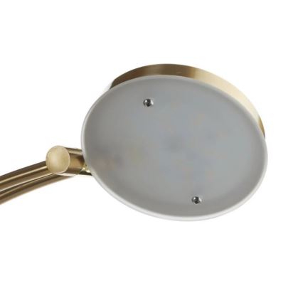 Paul Neuhaus 655-60 - LED prigušiva podna lampa ALFRED LED/28W/230V+LED/4W/230V mesing