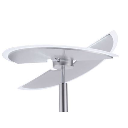 Paul Neuhaus 673-55 - LED prigušiva podna lampa ARTUR 2xLED/21W/230V+LED/6W sjajni hrom