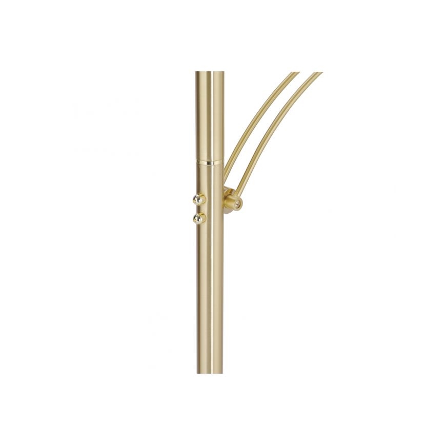 Paul Neuhaus 673-60 - LED prigušiva podna lampa ARTUR 2xLED/21W/230V+LED/6W zlatna