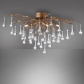 Paul Neuhaus 8090-11 - Plafonski luster ICICLE 4xG9/40W/230V 30x60 cm mesing