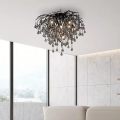 Paul Neuhaus 8091-18 - Plafonski luster ICICLE 9xG9/40W/230V, prečnik 50 cm, crne boje
