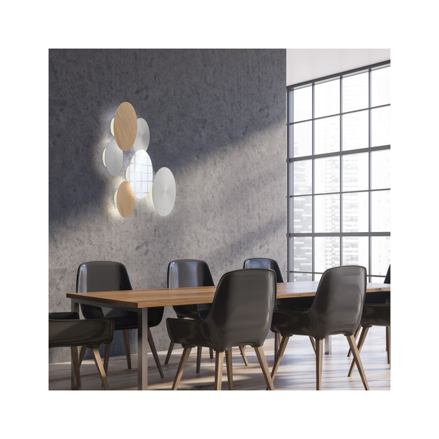 Paul Neuhaus 8153-79 - LED prigušiva zidna svetiljka PUNTUA LED/1,3W/3,7V 2200 mAh + daljinski upravljač