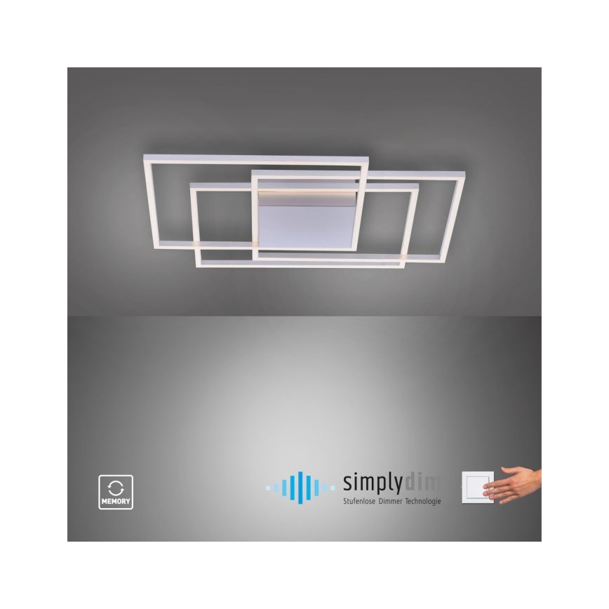 Paul Neuhaus 8256-55 - LED prigušiva plafonska svetiljka INIGO 3xLED/16W/230V