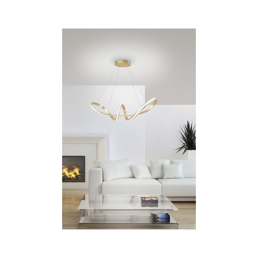 Paul Neuhaus 8291-12 - LED luster na sajli MELINDA, prigušiva, LED/30W/230V