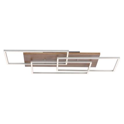 Paul Neuhaus 8330-79 - LED prigušiva plafonski luster PALMA 3xLED/12W/230V borovina + daljinski upravljač