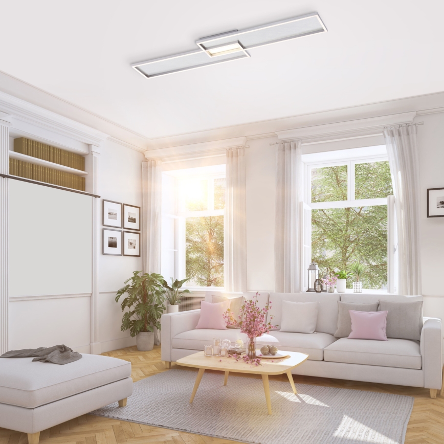Paul Neuhaus 8371-55 - LED prigušiva plafonska lampa AMARA LED/40W/230V + daljinski upravljač