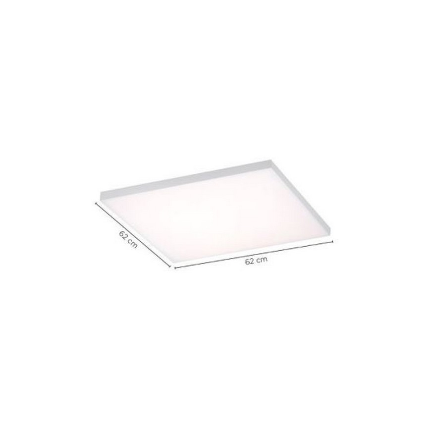 Paul Neuhaus 8492-16 - LED prigušiva nadgradni panel bez okvira LED/35W/230V + daljinski upravljač