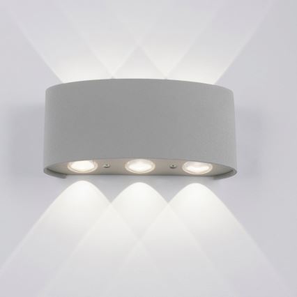 Paul Neuhaus 9488-21 - LED spoljno zidno svetlo CARLO 6xLED/0,8W/230V IP54