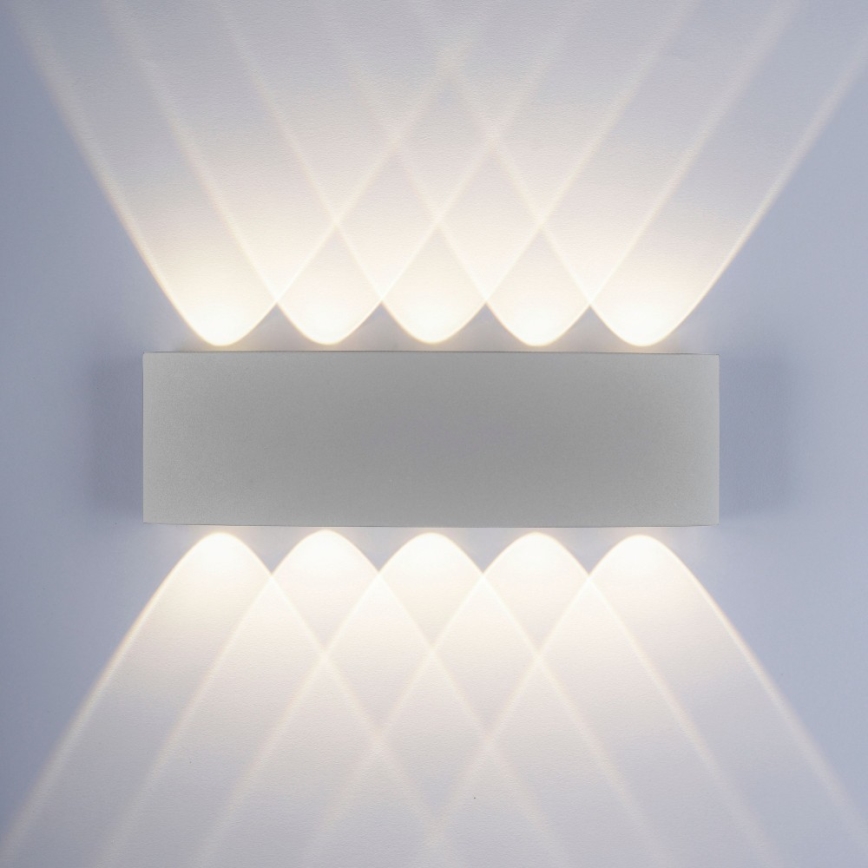 Paul Neuhaus 9489-21 - LED spoljašnje zidno svetlo CARLO 10xLED/0,8W/230V IP54