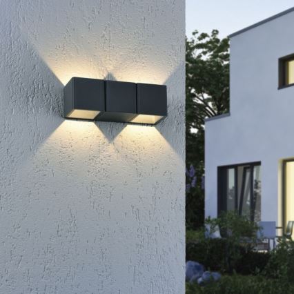Paul Neuhaus 9658-13 - LED spoljašnje zidno svetlo MARCEL 2xLED/4W/230V IP54