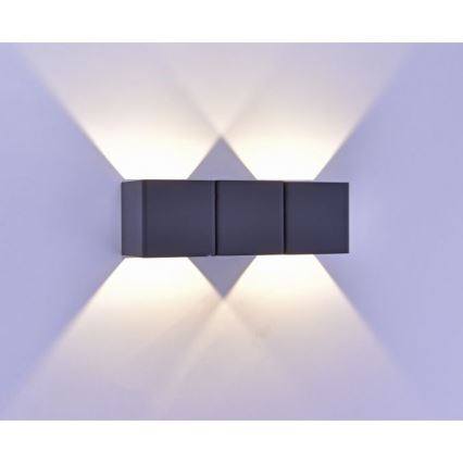Paul Neuhaus 9658-13 - LED spoljašnje zidno svetlo MARCEL 2xLED/4W/230V IP54
