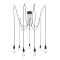 Paulmann 50390 - Luster na sajli NEORDIC 7xE27/20W/230V pauk