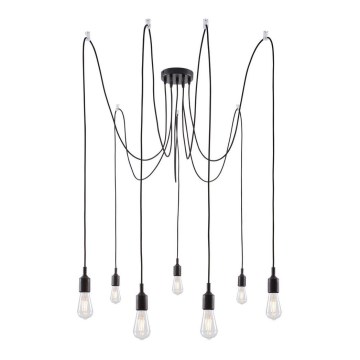 Paulmann 50390 - Luster na sajli NEORDIC 7xE27/20W/230V pauk