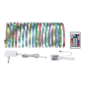 Paulmann 70480 - LED RGBW/16,5W prigušiva traka DIGITAL 5 m 230V + daljinski upravljač