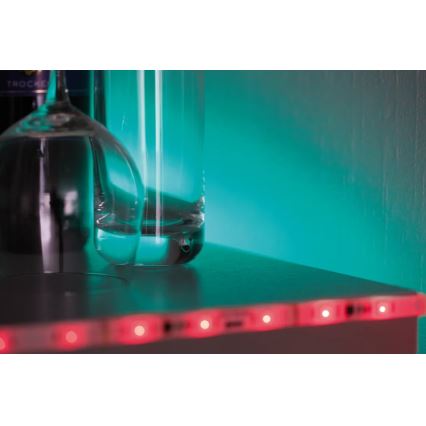 Paulmann 70480 - LED RGBW/16,5W prigušiva traka DIGITAL 5 m 230V + daljinski upravljač