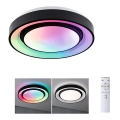 Paulmann 70544 - LED RGBW/22W prigušiva plafonska svetiljka RAINBOW 230V 3000-6500K + daljinski upravljač