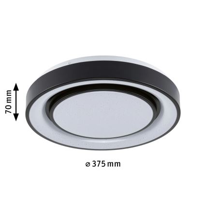 Paulmann 70544 - LED RGBW/22W prigušiva plafonska svetiljka RAINBOW 230V 3000-6500K + daljinski upravljač