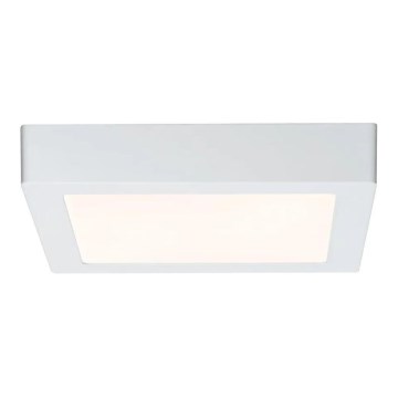 Paulmann 70645 - LED/12,5W Plafonsko svetlo LUNAR 230V 22,5x22,5 cm belo