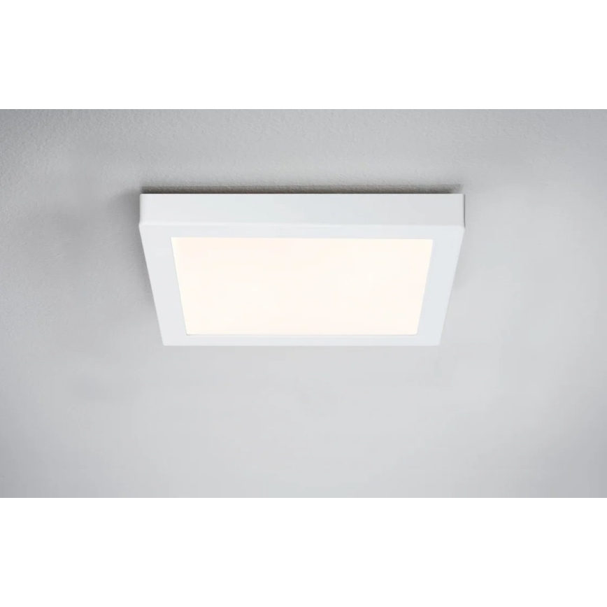 Paulmann 70645 - LED/12,5W Plafonsko svetlo LUNAR 230V 22,5x22,5 cm belo