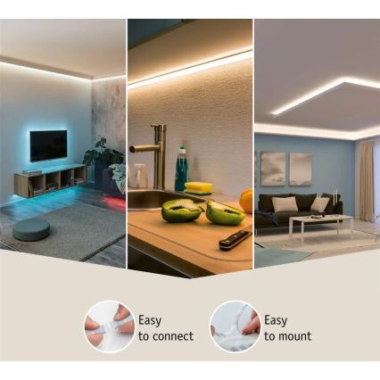 Paulmann 70672 - LED/18W IP44 prigušiva traka za kupatilo MAXLED 1,5 m 2700K 230V