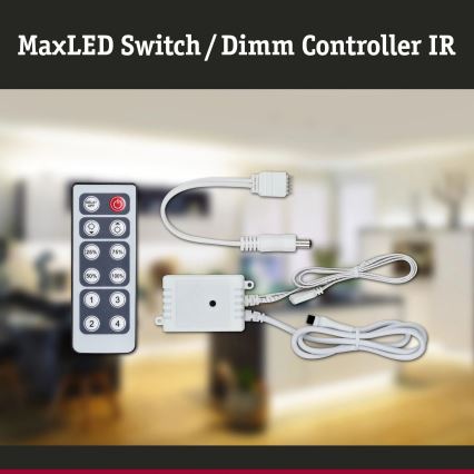 Paulmann 70683 - Prigušiva za LED trake MAXLED 24V + daljinski upravljač