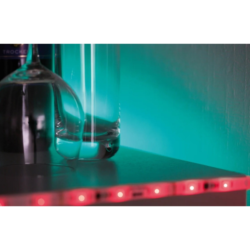 Paulmann 70696 - LED RGBW/8W prigušiva traka DIGITAL 3m 230V + daljinski upravljač