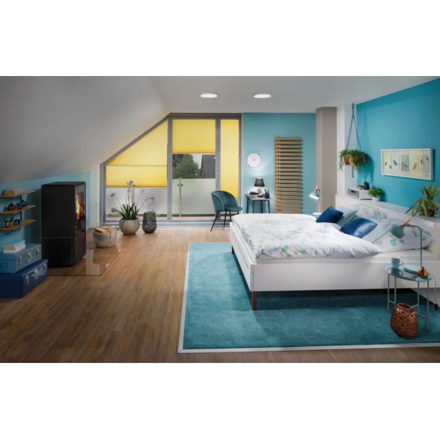 Paulmann 70868 - LED/18,5W prigušiva panel ATRIA 230V 2700K prečnik 22 cm bela
