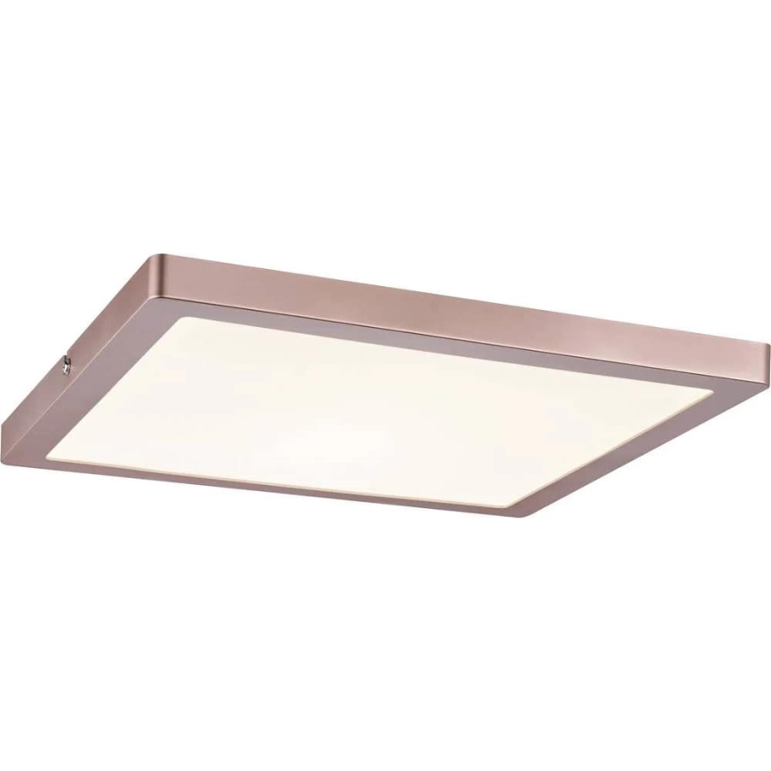 Paulmann 70873 - LED/24W prigušiva panel ATRIA 230V 2700K 30x30 cm u boji roze zlata