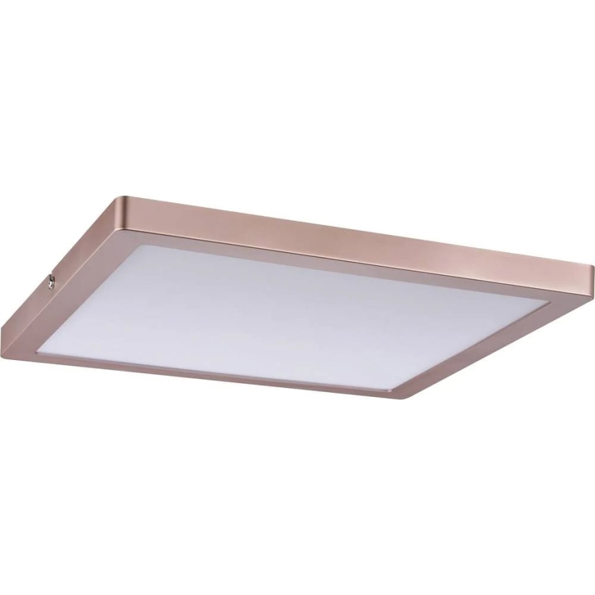 Paulmann 70873 - LED/24W prigušiva panel ATRIA 230V 2700K 30x30 cm u boji roze zlata