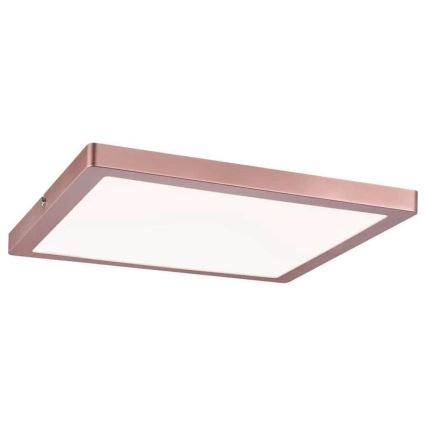 Paulmann 70941 - LED/20W nadgradni panel ATRIA 230V 4000K 30x30 cm ružičasto zlato