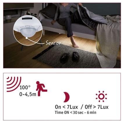 Paulmann 70955 - LED/3W traka sa senzorom 1m YOURLED 230V
