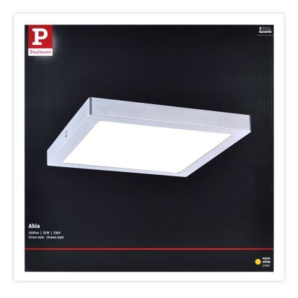Paulmann 70982 - LED/22W Plafonsko svetlo ABIA 230V