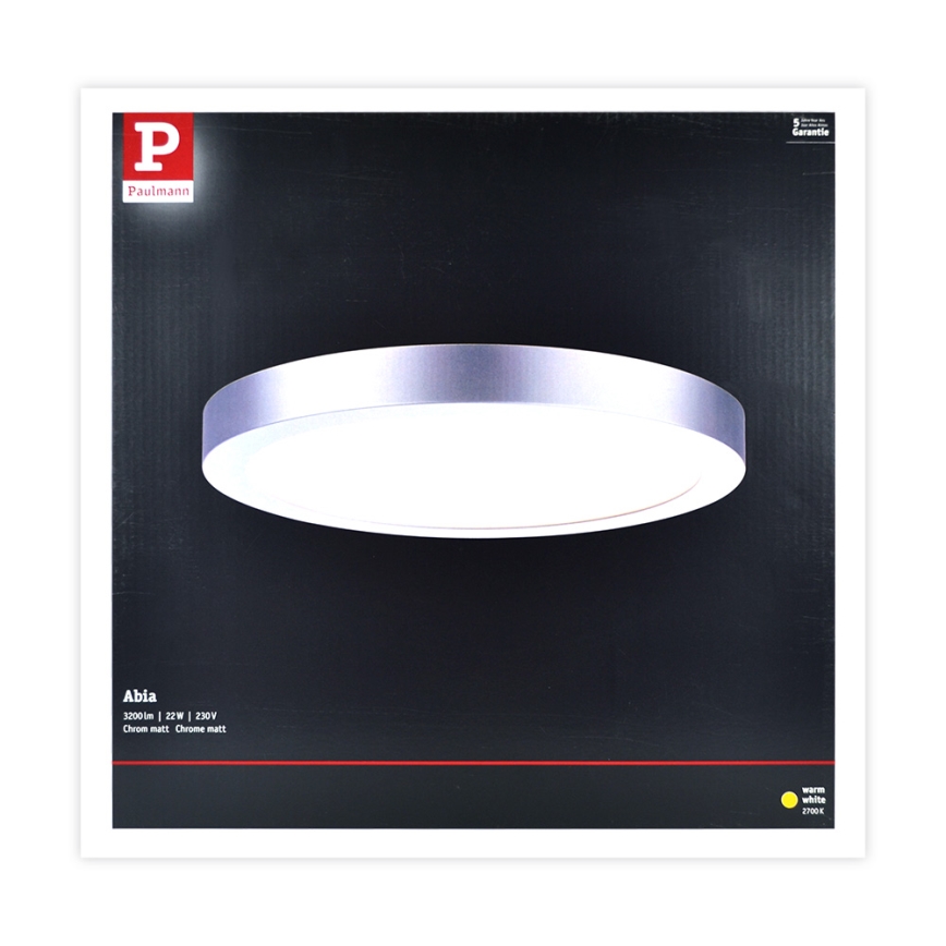 Paulmann 70983 - LED/22W Stropna svetiljka ABIA 230V