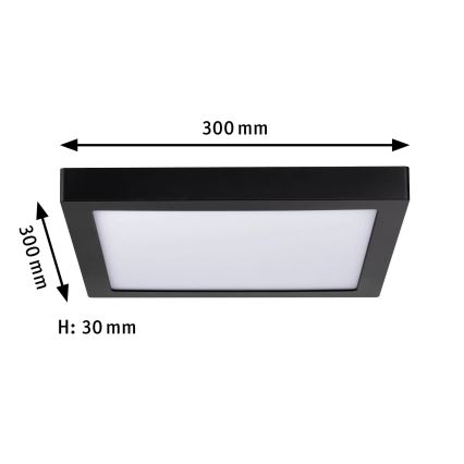 Paulmann 70985 - LED/22W Plafonsko svetlo ABIA 230V