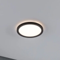 Paulmann 70997 - ATRIA LED površinski panel 11,2W, 230V, 3000K, prečnik 19 cm, crne boje