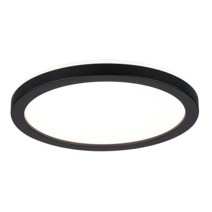 Paulmann 70997 - ATRIA LED površinski panel 11,2W, 230V, 3000K, prečnik 19 cm, crne boje