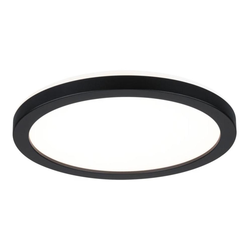 Paulmann 70997 - ATRIA LED površinski panel 11,2W, 230V, 3000K, prečnik 19 cm, crne boje