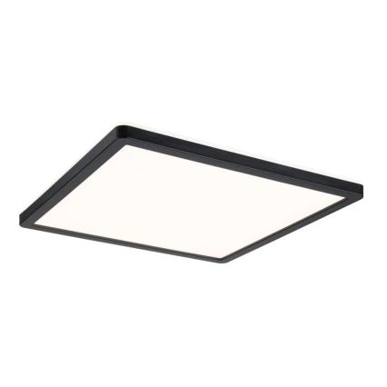Paulmann 71001 - LED/16W Panel ATRIA za površinsku montažu 230V 3000K 29,3x29,3 cm crna