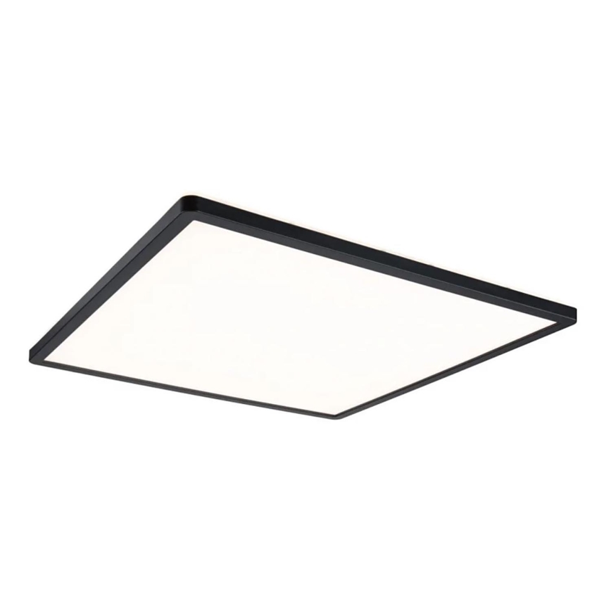 Paulmann 71002 - LED/22W prigušiva panel ATRIA 230V 3000K 42x42 cm crna